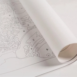 Pictură după numere cu cadru 30 × 30 cm pentru copii