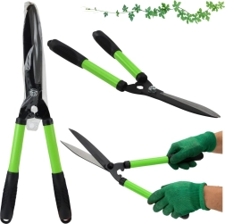 Foarfecă manuală pentru gard viu 53 cm cu husă