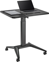 Măsuță mobilă pentru laptop cu reglare pneumatică a înălțimii