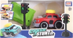 Mașină de curse pe baterii cu semafor