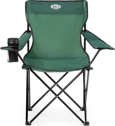 Scaun de camping pliabil NILS CAMP, verde