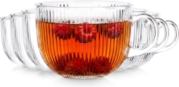 Pahare pentru cafea și ceai 470 ml, set 6 buc