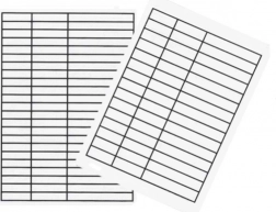 Suport pentru caiet A4 liniat din plastic dur