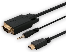 Adaptor HDMI la VGA cu audio, 1,8 m