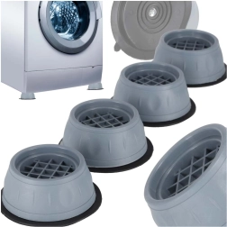 Suporturi antivibrație și antiderapante pentru mașina de spălat și mașina de spălat vase, set 4 buc.