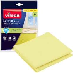 Vileda Actifibre Pro lavetă pentru sticlă și ferestre - 1 bucată