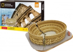 Puzzle 3D CubicFun Național Geographic Colosseum 131 piese