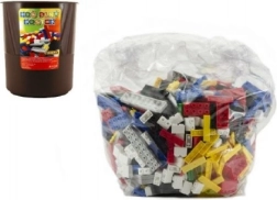 Coș plin de cuburi CHEVA – set mare de construcție pentru copii de la 6 ani