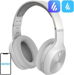 Căști wireless EDIFIER W800BT Plus cu aptX (alb)