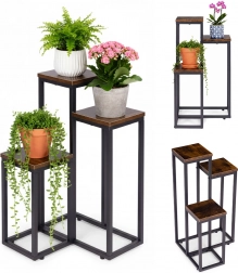 Suport pentru flori cu 3 rafturi loft ModernHome