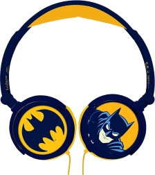Căști pentru copii pliabile cu fir BATMAN