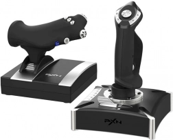 Joystick și manetă de accelerație PXN 2119 Pro pentru simulatoare de zbor