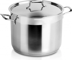 Oală din inox cu capac ANETT 24 cm, 8 l