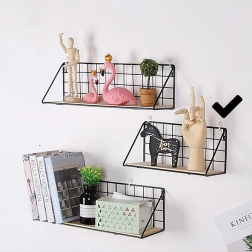 Poliță de perete 29,5 cm – neagră