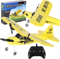 Avion RC PIPER FX803 cu telecomandă, baterie 150 mAh