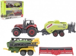Set de tractoare agricole și accesorii