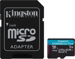 Card Kingston microSD 1TB Canvas Go! Plus