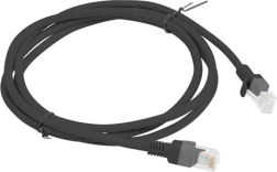 Patchcord rețea Cat.6 UTP 1.5m Negru LANBERG