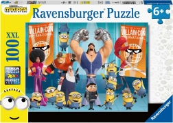 Puzzle Ravensburger Minionii 2: Ascensiunea lui Gru 100 de piese