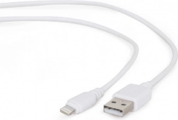Cablu USB alb 8-pin 1m