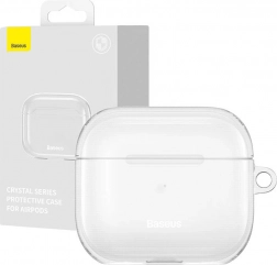 Carcasă transparentă de protecție pentru AirPods 3 de la Baseus, seria Crystal