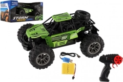 Mașinuță RC buggy de teren verde 22 cm