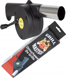 Furtun manual pentru grătar cu manivelă