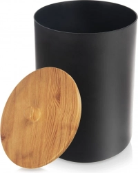 Coș de gunoi pentru baie negru 7 l