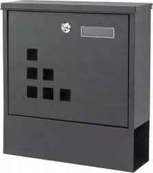 Cutie poștală cu suport pentru ziare