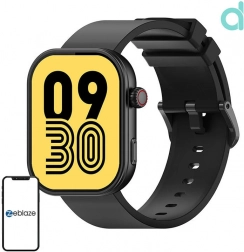 Ceas inteligent Zeblaze Btalk Plus Jet negru