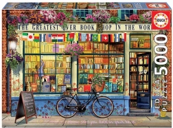 Puzzle EDUCA Cea mai mare librărie din lume 5000 de piese