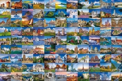 Puzzle Ravensburger Locuri Frumoase din Europa 3000 de piese