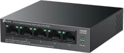 Switch Desktop Gigabit cu 5 Porturi PoE+