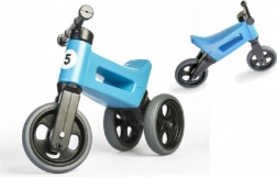 Bicicletă de echilibru Funny Wheels Rider Sport 2‑în‑1 pentru copii – Albastru