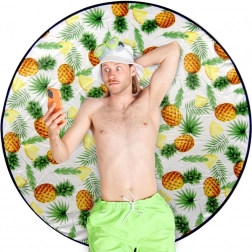 Covoraș rotund de plajă și picnic 138 cm PROBEACH
