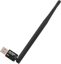 Adaptor USB Wi‑Fi cu antenă integrată Qoltec
