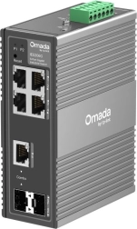 Comutator industrial OMADA IES206G, switch gigabit cu 6 porturi ușor de administrat