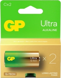 Baterii alcaline GP Ultra C/LR14 2 buc