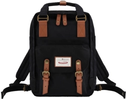 Rucsac negru-maro Himawari pentru laptop 14''