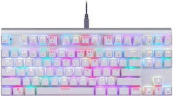 tastatură mecanică de gaming Motospeed CK101 RGB albă