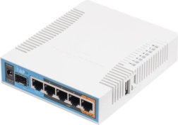 Punct de acces 2.4/5 GHz cu 5GbE MIKROTIK hAP ac (RB962UiGS-5HacT2HnT)