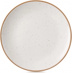 Farfurie de desert din ceramică bej 20 cm
