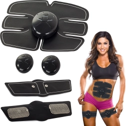 Electrostimulator EMS 3 în 1 pentru abdomen, brațe și coapse