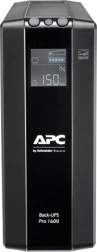 UPS APC Back‑UPS Pro 1600 VA cu AVR și LCD, 8× C13