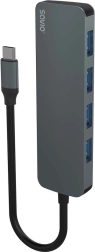 Hub Savio USB‑C cu 4 porturi 3.1 Gen 1 (5 Gbps)