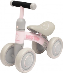 Bicicletă de echilibru pentru copii BABY MIX Baby Bike Fruit roz