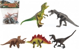 Set de dinozauri din plastic 15–18 cm, 5 bucăți