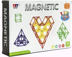 Set de construcție magnetic – 99 piese