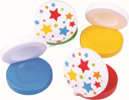 Bigjigs Toys castaniete cu steluțe – albastre