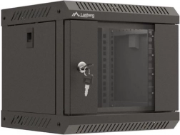 Dulap de instalare suspendat Lanberg Rack WF11 10" 4U 300x300 negru